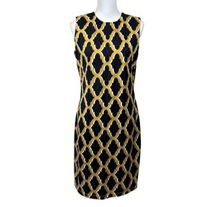 J. McLaughlin sheath‎ dress, Catalina cloth, classic, elegant, work to weekend